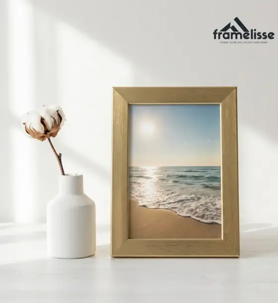 Bingkai Foto Frame Pigura Minimalis Elegan 6R| Hiasan Dinding Foto Aesthetic | Dekorasi Rumah 5R 6R di Cisewu, Garut