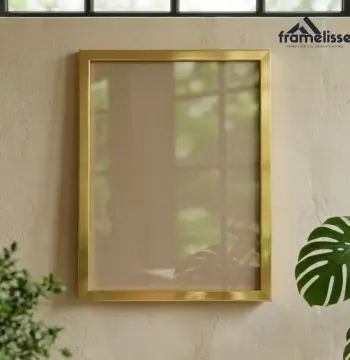 Bingkai Foto Jumbo Frame 12 RP Pigura Minimalis Elegan | Hiasan Dinding Foto Aesthetic | Dekorasi Rumah