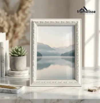 Bingkai Foto Motif Ukir Elegan 8RP| Frame Pigura Foto Klasik Mewah | Dekorasi Rumah Framelisse
