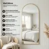 Cermin gantung Fiber oval-cermin dinding aesthetic, full body 40 x 122 cm Thumbnail 1