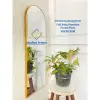 Cermin gantung Fiber oval-cermin dinding aesthetic, full body 40 x 122 cm Thumbnail 2