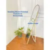 standing mirror aesthetic full body rubber oval 40x153 Premium Thumbnail 2