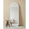 Standing Mirror Oval Round LED Rubber Aesthetic Full Body Oval 40X153 Premium Thumbnail 3