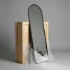 Standing Mirror Oval Round LED Rubber Aesthetic Full Body Oval 40X153 Premium Thumbnail 2