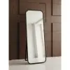 Standing Mirror Curve Edge rubber Premium 40x153 cm Thin Frame Cermin Hias Thumbnail 4