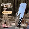 Standing mirror curve HPL aestethic ukuran 40 x 153 cm Thumbnail 2
