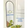 Cermin Gantung Dinding Rubber Aestetic Model Round ukuran 40x122 CM Thumbnail 3