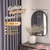 cermin aesthetic-Cermin Gantung Dinding Rubber/Karet Aestetic 40x60 CM Thumbnail 6