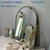 cermin aesthetic-Cermin Gantung Dinding Rubber/Karet Aestetic 40x60 CM Thumbnail 5