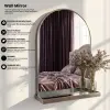 Cermin gantung aesthetic Makeup oval middle ukuran 40x60 cm Thumbnail 1