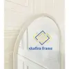 Cermin Gantung Dinding Rubber/Karet Aestetic Model Curve ukuran 40x85 cm Thumbnail 2