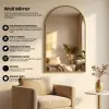 Cermin Gantung Oval Aestetic 40x 60 cm Fiber Premium aesthetic Thumbnail 1