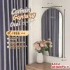 Cermin aesthetic-Cermin Oval Gantung aestetik murah ukuran 40 x 85 cm Thumbnail 6