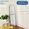 Cermin dinding fiber aesthetic-cermin gantung oval full body 40 x 153 cm Thumbnail 4