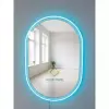 Cermin Gantung Dinding Rubber/Karet Aestetic 40x60+LED-Cermin aesthetic Thumbnail 2