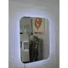 Cermin gantung frameless Lampu aestetik premium, bentuk curve, oval, daun, ukuran 40x60cm Thumbnail 3