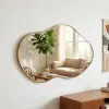 Cermin Gantung Motif Wavy Amber 40x85 cm List Rubber Premium aesthetic Thumbnail 4