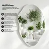 Cermin Gantung Motif Wavy Cloud 40x60 cm List Rubber Premium aesthetic premium Thumbnail 1