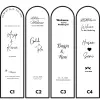 standing mirror wedding sign 40 X 153CM / Welcome Sign Wedding Mirror Arch / Wedding Signage Aesthetic Thumbnail 2