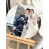 Welcome Sign Wedding Custom 60cm / Cermin Pernikahan Bahan HPL & Rubber Thumbnail 1