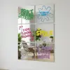 Cermin Quotes Kekinian | Cermin Dinding Aesthetic Quotes | Kaca Cermin Motivasi Hiasan Dinding Kamar Tidur | Wall Mirror Decor Thumbnail 3