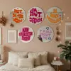 Cermin Dinding Aesthetic Motif Quote | Hiasan Kamar Kekinian Unik Thumbnail 1
