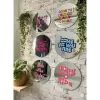 Cermin Gantung Motif Quote Aesthetic | Hiasan Dinding Kamar Kekinian Thumbnail 4