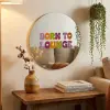 Cermin Gantung Motif Quote Aesthetic | Hiasan Dinding Kamar Kekinian Thumbnail 2