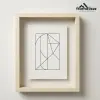 Frame 3D Jumbo Scrapbook Premium Shadow Box Minimalis Ukuran 16R dan 16RP | Bingkai Kenangan Custom | Kado Wisuda Anniversary Thumbnail 2