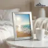 Bingkai Foto Frame Pigura Minimalis Elegan 6R| Hiasan Dinding Foto Aesthetic | Dekorasi Rumah 5R 6R Thumbnail 4