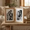Bingkai Foto 8R A4 Lipat Minimalis / Frame Lipat 2 Minimalis Thumbnail 1