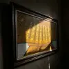 Kaligrafi Al-Qur'an 3D Ukiran Elegan Bingkai Kayu Premium 75x135 CM Thumbnail 2
